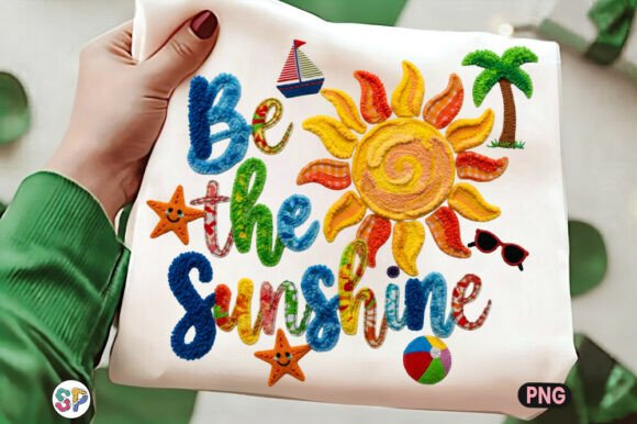 Be the Sunshine Png: Summer Vibes Shirt Design