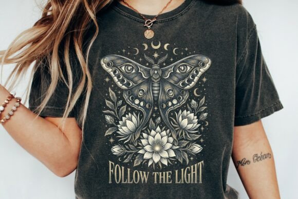 Celestial Moth PNG: Mystical Design for Modern Projects