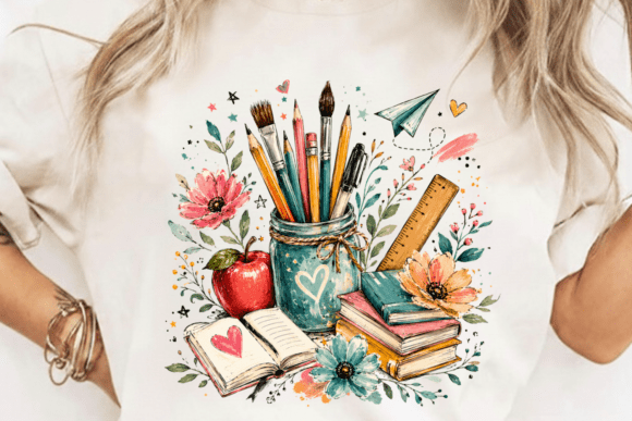 Classroom Art Teacher PNG Sublimation: Design & Apparel Guide