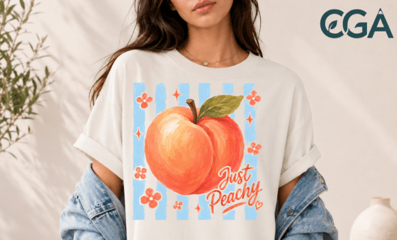 Just Peachy: A Vintage Summer Design for Sweet Projects