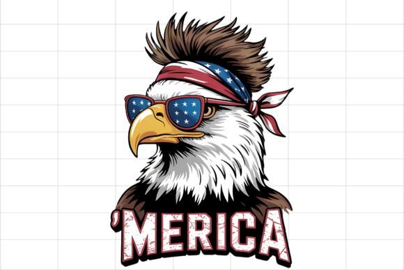 Merica Patriotic Eagle 4th of July PNG: Your Guide to Bold Summer Designs
