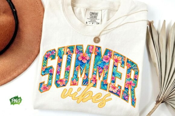 Preppy Summer Vibes Png, Retro Beach: Your Instant Design Asset