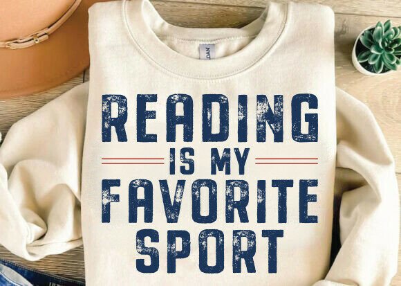 Reading is My Favorite Sport: A Design Asset for Creatives