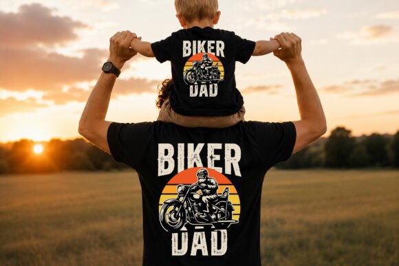 Ride On: Capturing the Open Road with Vintage Biker Graphics