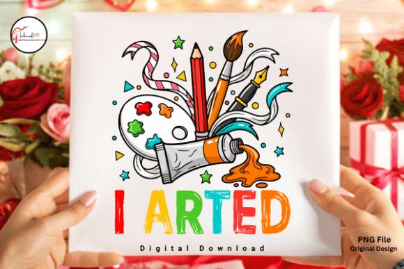 The 'I Arted' Shirt: A Masterpiece of Creative Humor